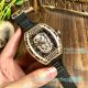 Grade Replica Richard Mille RM 052 Rose Gold Bezel Black Rubber Watchband Watch (9)_th.jpg